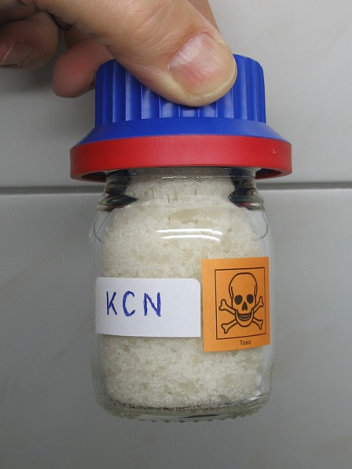 Potassium Cyanide or Potassium Cyanide is a Highly Toxic Chemical